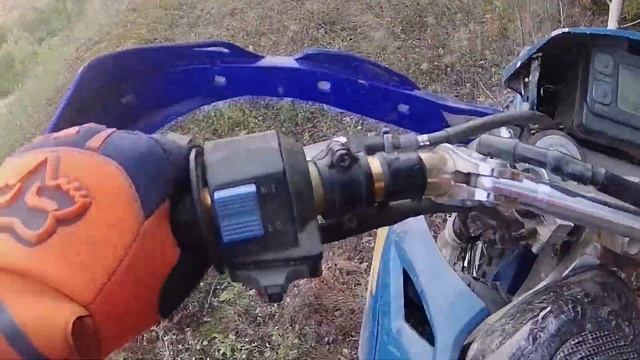 Новые горки. Новые курвы)) Эндуро покатушки. смотреть онлайн