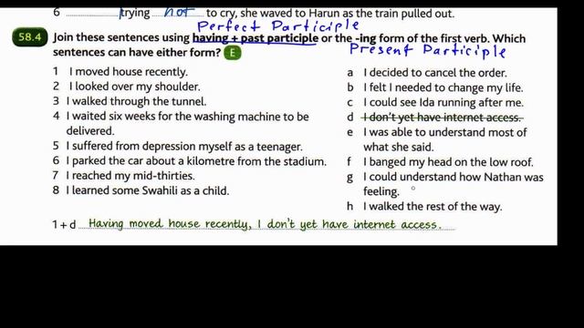 Advanced Grammar in Use | Unit 58-3/4 | употребление participle clauses смотреть онлайн