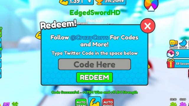 ALL *NEW* SECRET OP CODES FOR DEADLIFT SIMULATOR IN 2023! Roblox Deadlift Simulator Codes смотреть онлайн