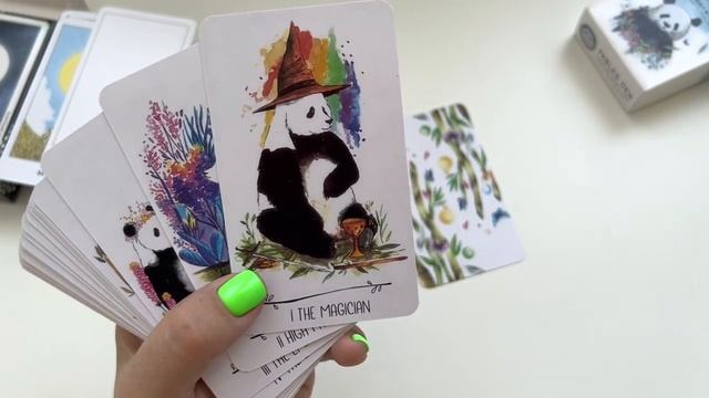 Обзор на колоды таро Lunalapin/Луналапин и Way of the Panda Tarot/Путь Панды с Aliexpress смотреть онлайн