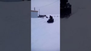 Квадроцикл РМ 500-2 Уборка снега.