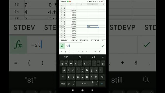 Calculate Historical Volatility of any Stock/Crypto in MS-Excel/Google Sheets смотреть онлайн