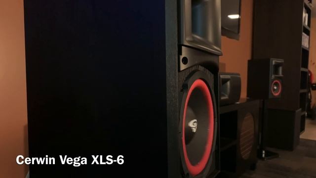 Cerwin Vega XLS-6 Speaker Review-Bass Test смотреть онлайн