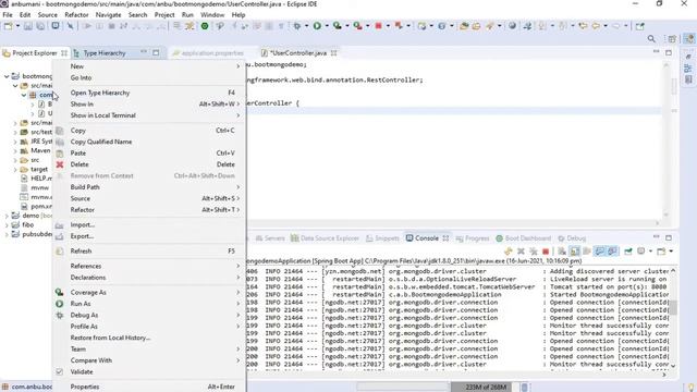 How to connect spring boot with mongodb | example from scratch смотреть онлайн