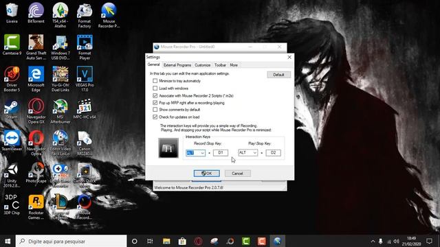 Como Gravar um Movimento do Mouse e Teclado e Deixar Repetindo (2020) смотреть онлайн