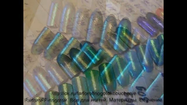 Зеркальный блеск. Зеркальная пыль. Колорирование ногтей. Новая коллекция Iris. Rainbow Magic. смотреть онлайн