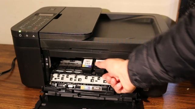 Canon TR4550 Ink Cartridge Installation review. смотреть онлайн