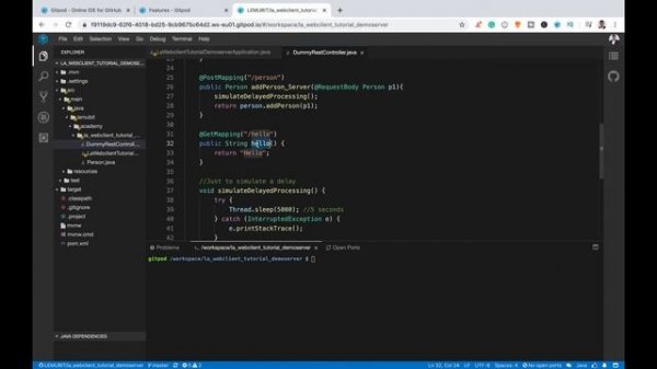 GitPod Online IDE For GitHub and GitLab