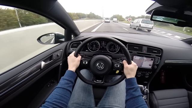 VW 2014 Golf R 300BHP POV test drive GoPro смотреть онлайн