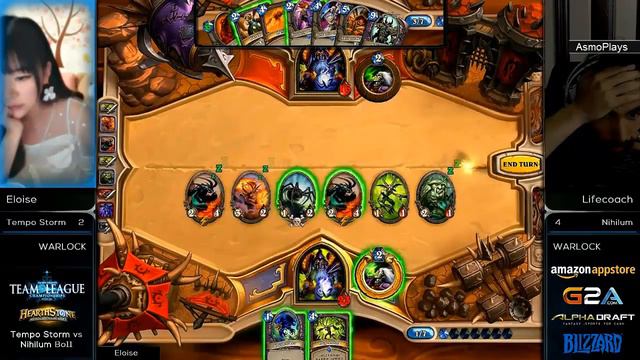 [INSANE ending] Eloise vs Lifecoach - ATLC Finals Hearthstone смотреть онлайн