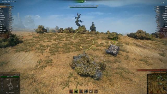 AMX 50 100, Прохоровка, Встречный бой