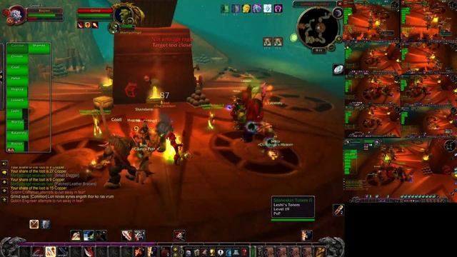 10 Man Raid on Deadmines ! 10 Man Multibox 1 of each class Horde ! смотреть онлайн