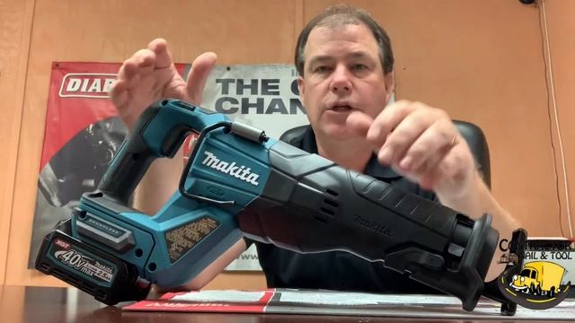 Makita XGT Recip Saw: A 40 Volt powered cutting machine