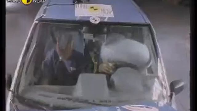 Краш тест Fiat Panda II 2004 (E-NCAP) смотреть онлайн
