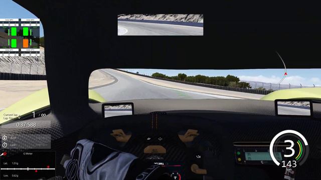 Aston Martin Valkyrie AMR Pro @Laguna Seca 1:11.864-Nasty Machine смотреть онлайн