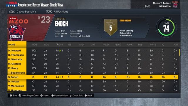 EUROLEAGUE 2K23 FINAL VERSION - Updated Roster and Gameplay! смотреть онлайн