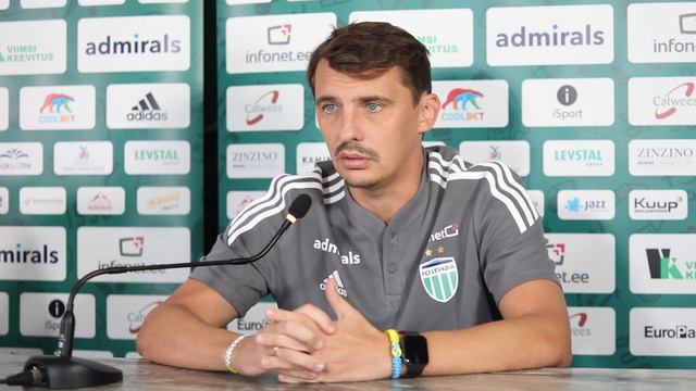 Mängueelne pressikonverents (FCI Levadia - FC Kuressaare, 18.09) смотреть онлайн