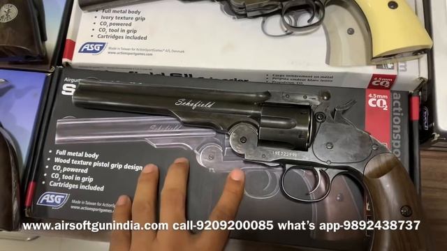 Imported .177 co2 revolver collection 2021 by Airsoft gun india смотреть онлайн