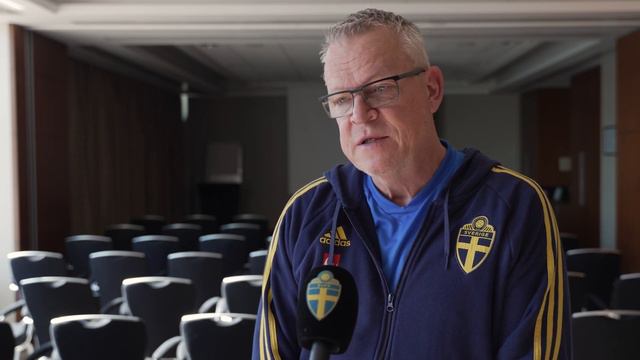 Intervju med Janne Andersson inför EM-kvalet mot Azerbajdzjan смотреть онлайн
