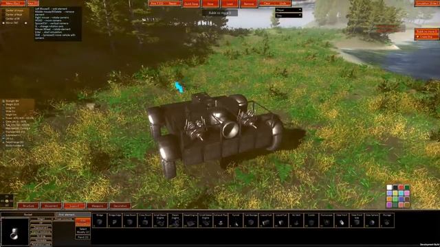 Dieselpunk Wars [PC] Build Mode Tutorial: Create incredible machines смотреть онлайн