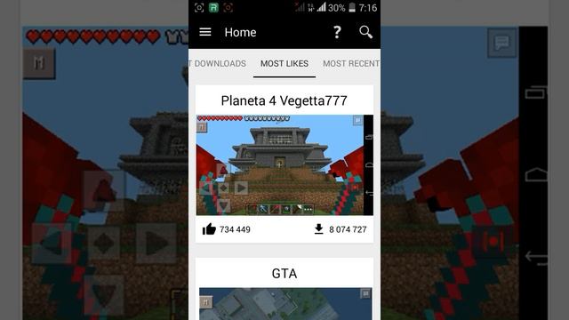 Maps For Minecraft PE - программа для скачивания карт на Minecraft PE