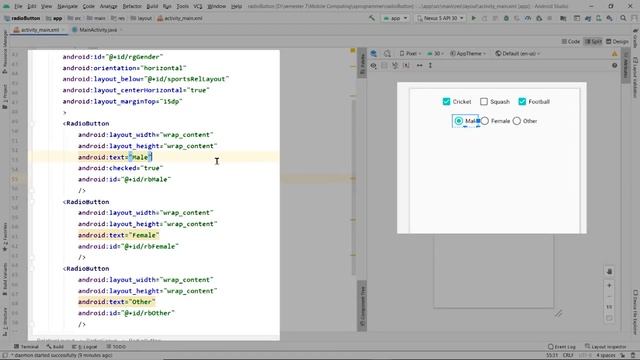 How to Create Radio Buttons and CheckBox | Android Course For Beginners in Urdu/Hindi смотреть онлайн