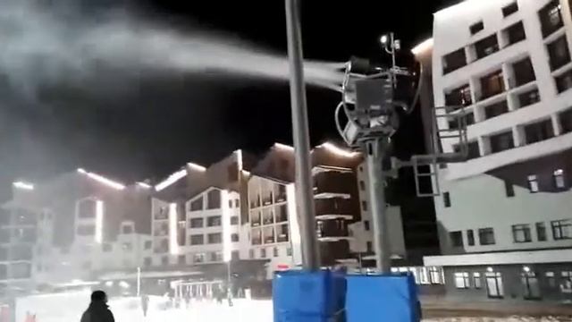 Роза Хутор Снежные пушки смотреть онлайн