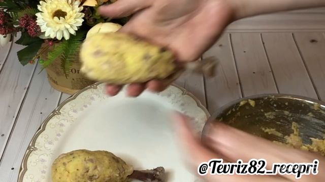 Необычные Котлеты на косточке! ? Крокеты. Куриные котлеты. Приготовите не раз. смотреть онлайн