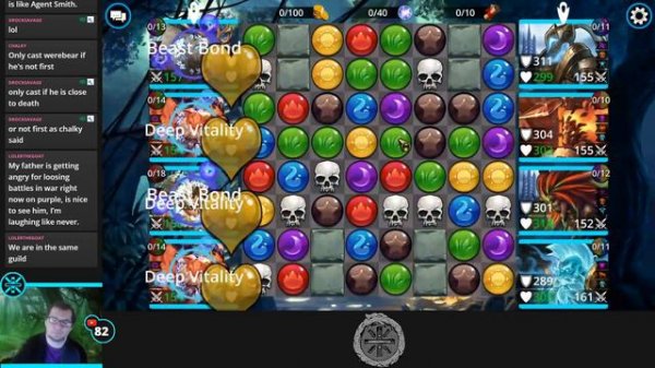 🔥 Gems of War Stream: Werewoods Level 500 Grind and Pure Faction Attempts 🔥