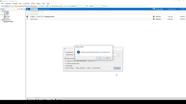 Exploring GIT Extensions - Stash Merge смотреть онлайн