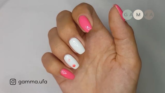 Дизайн ногтей / Расплывающиеся капли благодаря спирту! смотреть онлайн