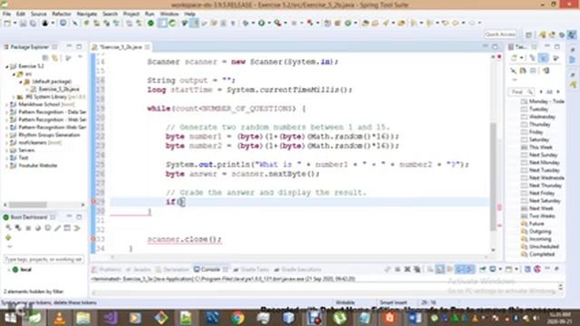 Introduction To Java Programming Exercise 5 2b смотреть онлайн