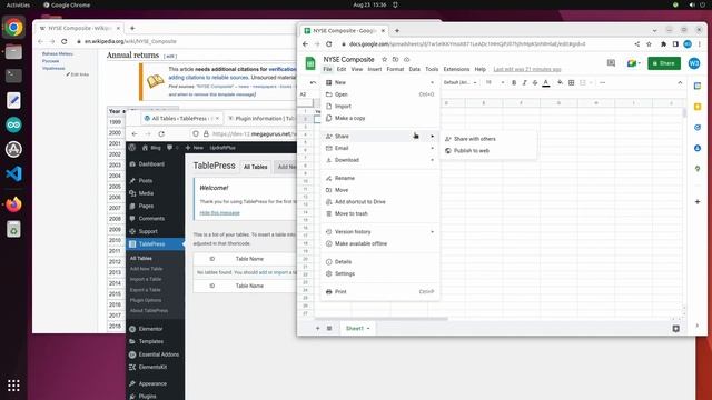 How to create WordPress pages using Google Sheets data смотреть онлайн