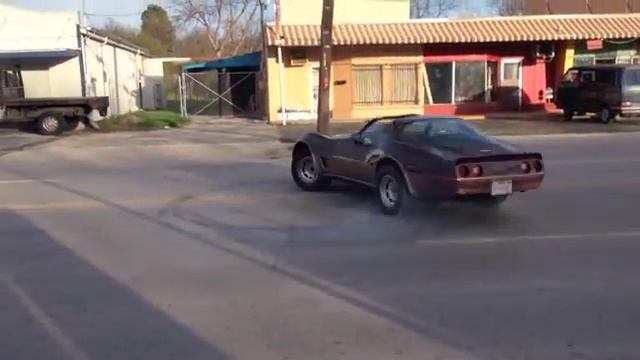 1980 Corvette Burnout/Donuts смотреть онлайн