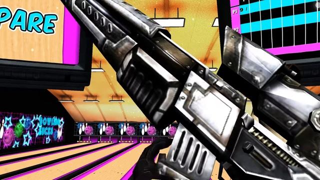 Shooter's Alley - Bowling With Guns [ Virtual Reality Game for Oculus GearVR ] смотреть онлайн