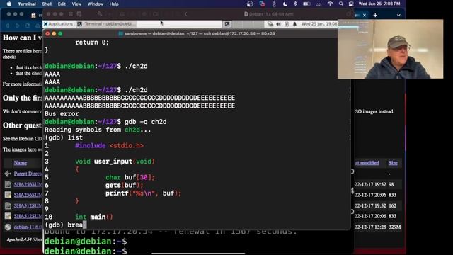 ARM Buffer Overflow смотреть онлайн