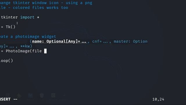 python - tkinter change icon - iconphoto смотреть онлайн