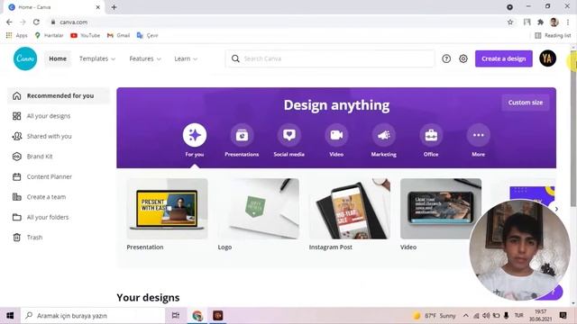 Grafik Tasarımın En Kolay Yolu - Canva Nedir? смотреть онлайн