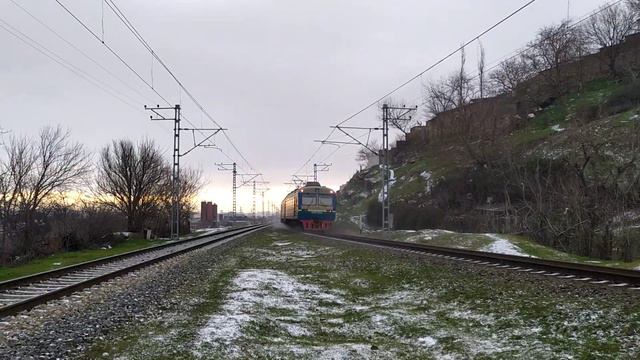 Модернизированный в Латвии ЭР2-3304 Баку-Ялама летит на скорости