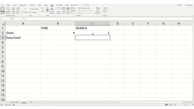 Excel for beginners: Basics of the FIND and SEARCH functions смотреть онлайн
