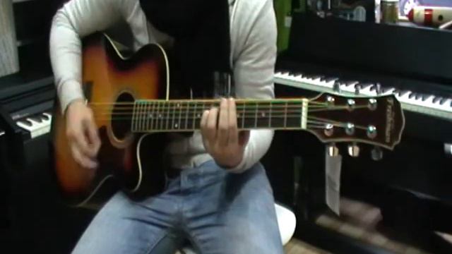 Chitara electro-acustica Freshman Renegade RENOCSB (demo) - Instrumente muzicale musicandmore.ro смотреть онлайн