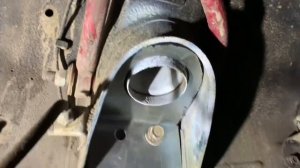 Оторвалась чашка крепления амортизатора #ваз2107 ремонт с помощью вставки. Приварка гидроручника