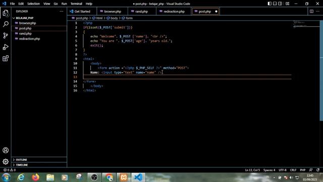 Modul 4 (post.php & get.php) смотреть онлайн
