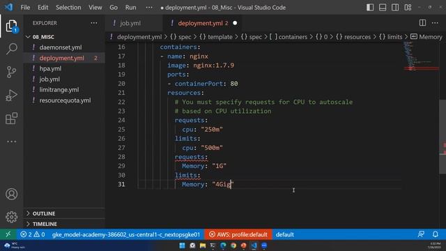 10. Kubernetes Daemonsets, Jobs, HPA, CA, ResourceQuota, & LimitRange. Very important concepts. смотреть онлайн