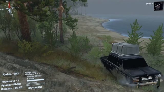 СМОЖЕТ ЛИ ПАЦАНСКИЙ ТАЗ ПРЕОДОЛЕТЬ РЕКУ? (RP ЗАДАНИЕ)- Spintires смотреть онлайн