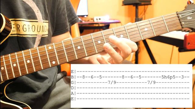 Eric Reprid - Hurt Somebody Guitar Tutorial w/ Tabs смотреть онлайн