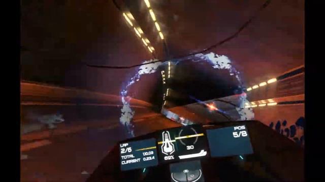 Wipeout VR - Menu fiddling and first experience смотреть онлайн