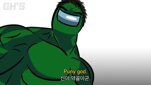 HULK vs. LOKI - AMONG US CUP SONG #12 | Among US Animation | GH'S ANIMATION смотреть онлайн