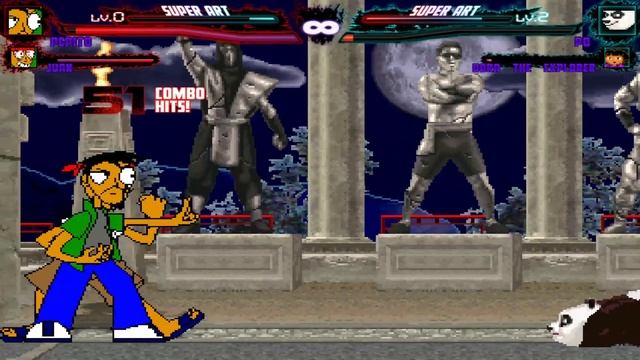 Mugen : Pepito & Juan Vs Po & Dora The Explorer (Request) смотреть онлайн