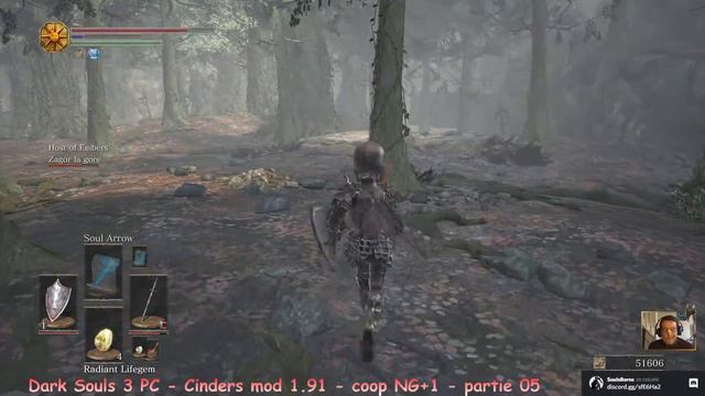 Dark Souls 3 PC - Cinders mod 1.91 - coop NG+1 - partie 05 смотреть онлайн